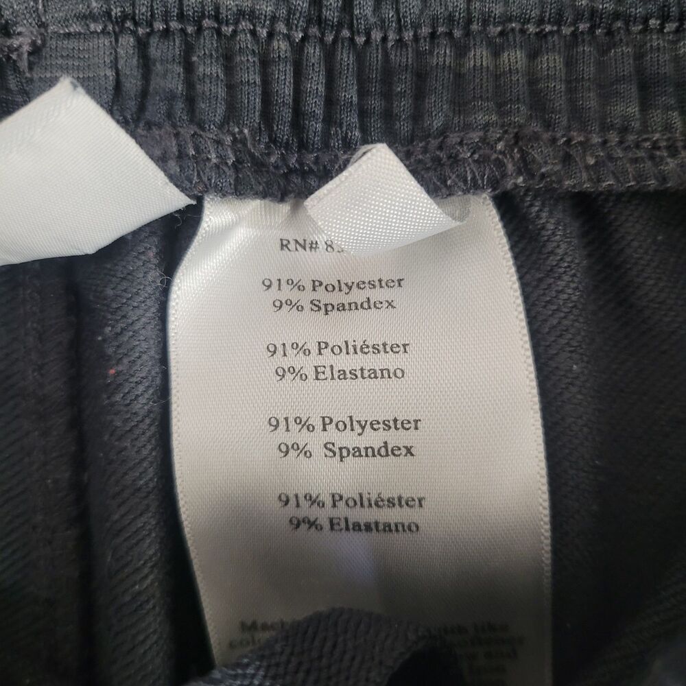 ASICS Men’s Medium Dark Gray Heather Athletic Shorts Zip Pocket - Picture 6 of 6